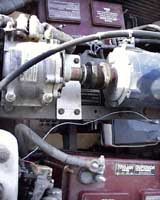 A/C compressor - old conversion